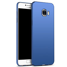 Etui Plastique Rigide Mat M05 pour Samsung Galaxy C7 SM-C7000 Bleu