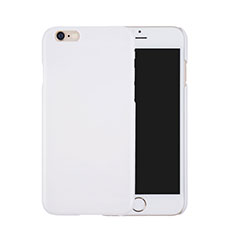 Etui Plastique Rigide Mat pour Apple iPhone 6 Plus Blanc