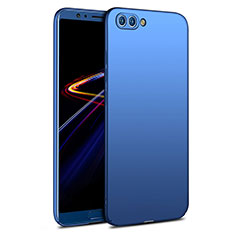 Etui Plastique Rigide Mat pour Huawei Honor V10 Bleu