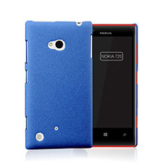 Etui Plastique Rigide Mat pour Nokia Lumia 720 Bleu