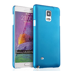 Etui Plastique Rigide Mat pour Samsung Galaxy Note 4 Duos N9100 Dual SIM Bleu Ciel