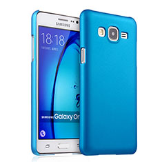 Etui Plastique Rigide Mat pour Samsung Galaxy On7 G600FY Bleu Ciel