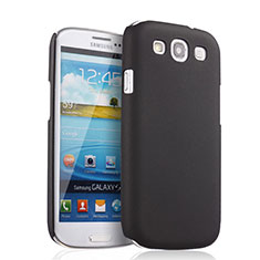 Etui Plastique Rigide Mat pour Samsung Galaxy S3 i9300 Noir