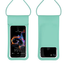 Etui Pochette Etanche Waterproof Universel W06 pour Asus ROG Phone 5s Vert