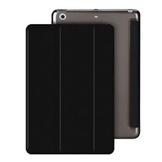 Etui Portefeuille Livre Cuir pour Apple iPad Mini 3 Noir