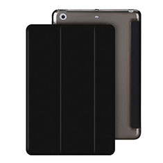 Etui Portefeuille Livre Cuir pour Apple iPad Mini Noir