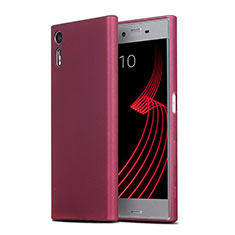 Etui Ultra Fine Silicone Souple pour Sony Xperia XZs Rouge