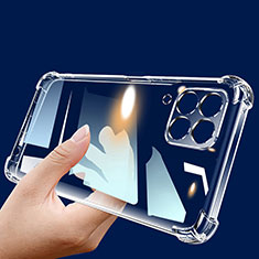Etui Ultra Fine TPU Souple Transparente T02 pour Samsung Galaxy F62 5G Clair