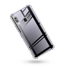Etui Ultra Fine TPU Souple Transparente T02 pour Samsung Galaxy M20 Clair
