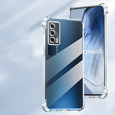 Etui Ultra Fine TPU Souple Transparente T02 pour Vivo iQOO 7 India 5G Clair