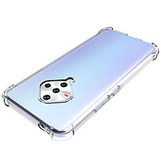 Etui Ultra Fine TPU Souple Transparente T02 pour Vivo X50e 5G Clair