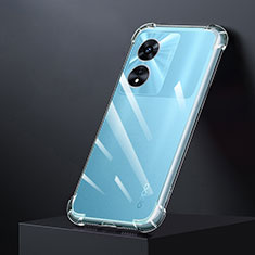 Etui Ultra Fine TPU Souple Transparente T03 pour Oppo A78 5G Clair