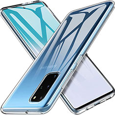 Etui Ultra Fine TPU Souple Transparente T03 pour Samsung Galaxy S20 Plus Clair