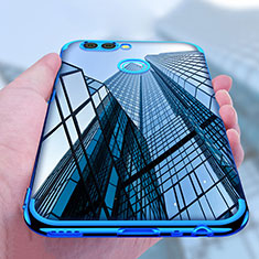 Etui Ultra Fine TPU Souple Transparente T07 pour Huawei Nova 2 Bleu