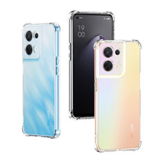 Etui Ultra Fine TPU Souple Transparente T07 pour Oppo Reno8 5G Clair