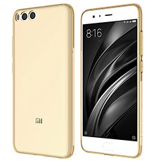 Etui Ultra Fine TPU Souple Transparente T07 pour Xiaomi Mi 6 Or