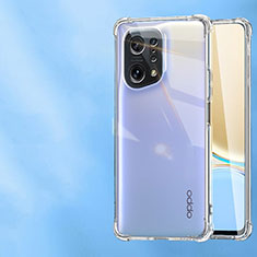 Etui Ultra Fine TPU Souple Transparente T10 pour Oppo Find X5 Pro 5G Clair