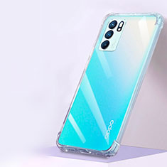 Etui Ultra Fine TPU Souple Transparente T10 pour Oppo Reno6 Pro 5G India Clair