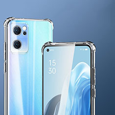 Etui Ultra Fine TPU Souple Transparente T10 pour Oppo Reno7 5G Clair