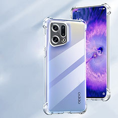 Etui Ultra Fine TPU Souple Transparente T11 pour Oppo Find X5 5G Clair