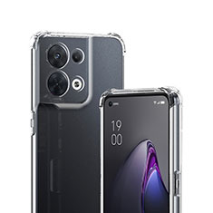 Etui Ultra Fine TPU Souple Transparente T11 pour Oppo Reno9 Pro 5G Clair