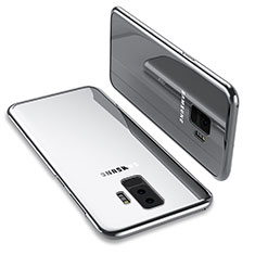 Etui Ultra Fine TPU Souple Transparente T12 pour Samsung Galaxy S9 Plus Argent