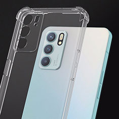 Etui Ultra Fine TPU Souple Transparente T13 pour Oppo Reno6 Pro 5G India Clair