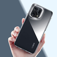 Etui Ultra Fine TPU Souple Transparente T15 pour Oppo Find X5 Pro 5G Clair