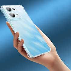 Etui Ultra Fine TPU Souple Transparente T17 pour Oppo Reno9 Pro 5G Clair