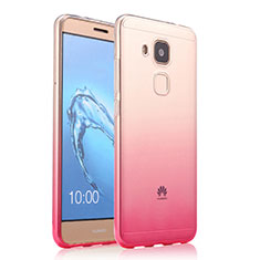 Etui Ultra Fine Transparente Souple Degrade pour Huawei Nova Plus Rose