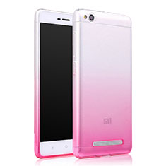 Etui Ultra Fine Transparente Souple Degrade pour Xiaomi Redmi 4A Rose