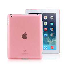 Etui Ultra Slim Plastique Rigide Transparente pour Apple iPad 3 Rose