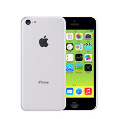 Etui Ultra Slim Plastique Rigide Transparente pour Apple iPhone 5C Blanc