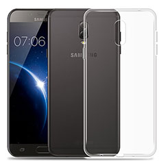 Etui Ultra Slim Silicone Souple Transparente pour Samsung Galaxy J7 Plus Clair