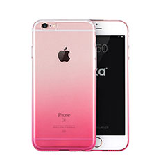 Etui Ultra Slim Transparente Souple Degrade pour Apple iPhone 6S Plus Rose