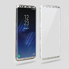 Film Protecteur d'Ecran Avant et Arriere pour Samsung Galaxy S8 Argent