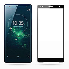 Film Protecteur d'Ecran Verre Trempe Integrale F02 pour Sony Xperia XZ2 Compact Noir