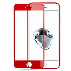 Film Protecteur d'Ecran Verre Trempe Integrale pour Apple iPhone 8 Plus Rouge