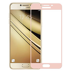 Film Protecteur d'Ecran Verre Trempe Integrale pour Samsung Galaxy C9 Pro C9000 Rose