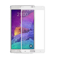 Film Protecteur d'Ecran Verre Trempe Integrale pour Samsung Galaxy Note 4 SM-N910F Blanc