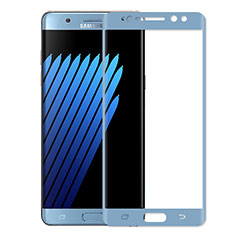 Film Protecteur d'Ecran Verre Trempe Integrale pour Samsung Galaxy Note 7 Bleu
