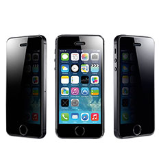 Film Protecteur d'Ecran Verre Trempe Privacy pour Apple iPhone 5S Bleu