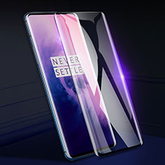 Film Protection Protecteur d'Ecran Verre Trempe Integrale Anti-Lumiere Bleue pour OnePlus 7T Pro Noir