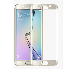 Film Protection Protecteur d'Ecran Verre Trempe Integrale F02 pour Samsung Galaxy S6 Edge SM-G925 Blanc