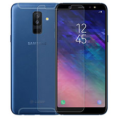 Film Protection Verre Trempe Protecteur d'Ecran pour Samsung Galaxy A6 Plus Clair