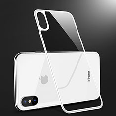 Film Verre Trempe Arriere Protecteur d'Ecran B09 pour Apple iPhone X Blanc