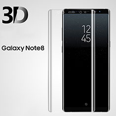 Film Verre Trempe Protecteur d'Ecran 3D pour Samsung Galaxy Note 8 Clair