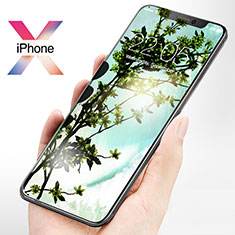 Film Verre Trempe Protecteur d'Ecran F05 pour Apple iPhone X Clair