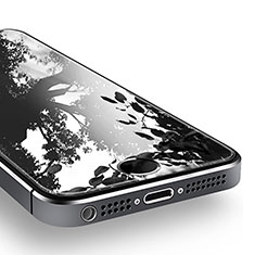 Film Verre Trempe Protecteur d'Ecran T02 pour Apple iPhone 5S Clair