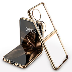 Housse Antichocs Rigide Transparente Crystal AC1 pour Huawei Pocket S Or